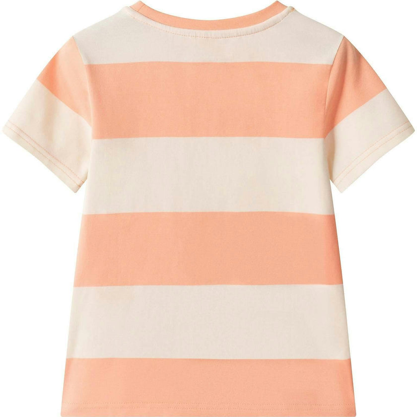 Boys Stripe Pocket Tee | Crab Graphic