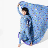 Powerpuff Girls Mojo Jojo Showdown Bamboo Sherpa Blanket