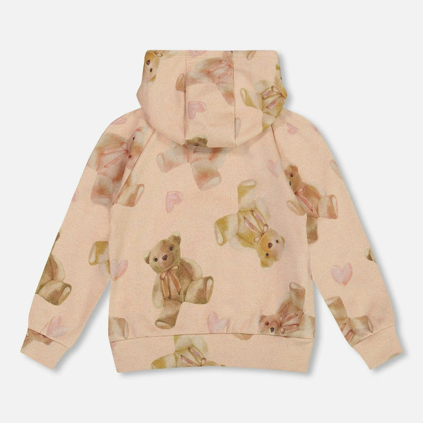 Glittering French Terry Hoodie