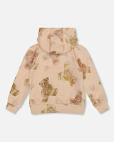 Glittering French Terry Hoodie