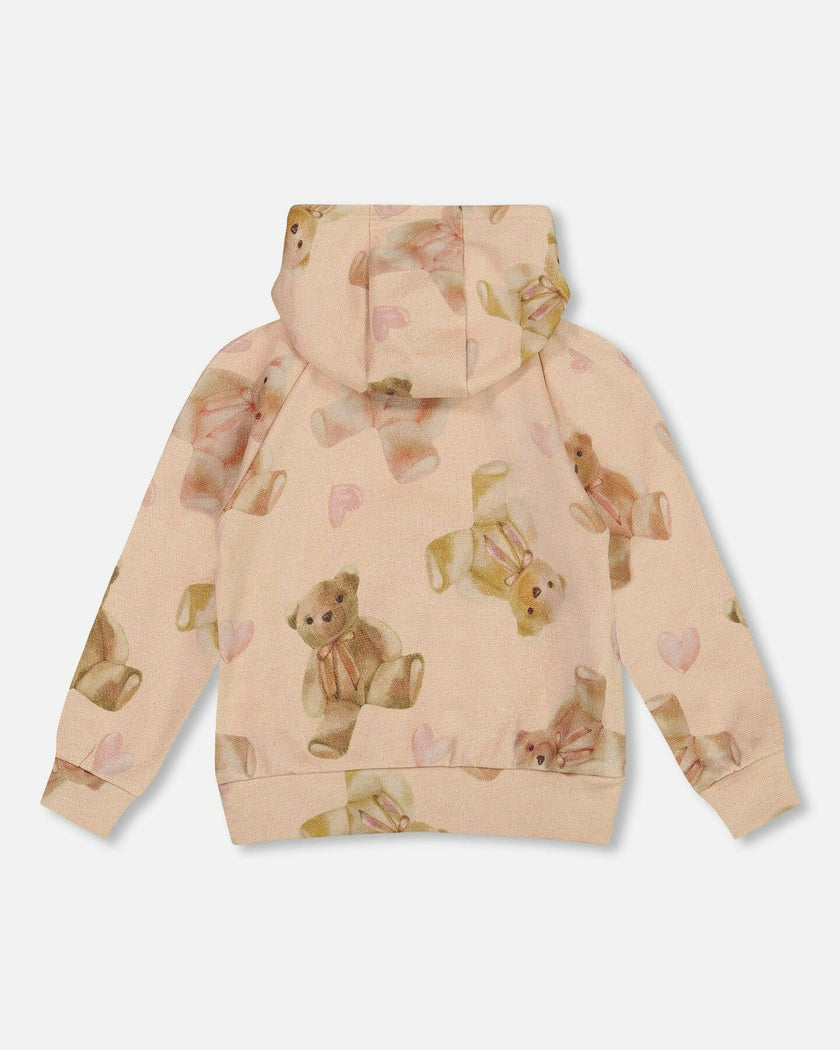 Glittering French Terry Hoodie