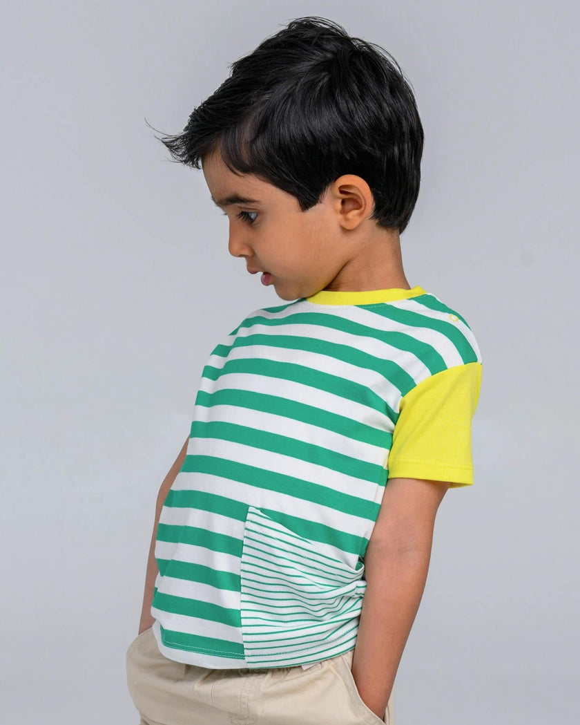 Short Sleeve Stripe T-Shirt
