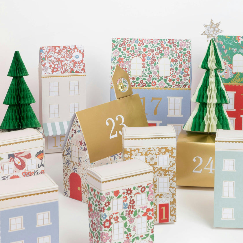 Meri Meri x Liberty Advent Village