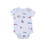 Construction Vehicles - Short Sleeve Bodysuit