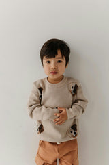 Boys Knit Sweater in Puppies