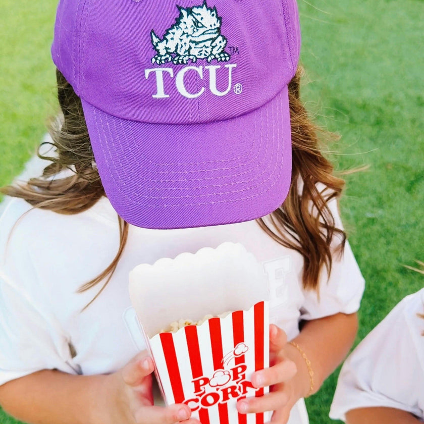 Officially Licensed TCU Bow Baseball Hat (Baby/Toddler)
