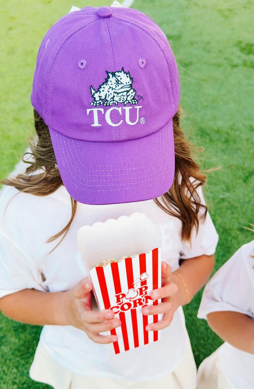 Officially Licensed TCU Bow Baseball Hat (Baby/Toddler)