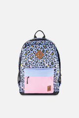 Little Girl Leopard Practical Spacious Durable Backpack