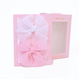 Multicolor Ribbon Bow Hairclip Set