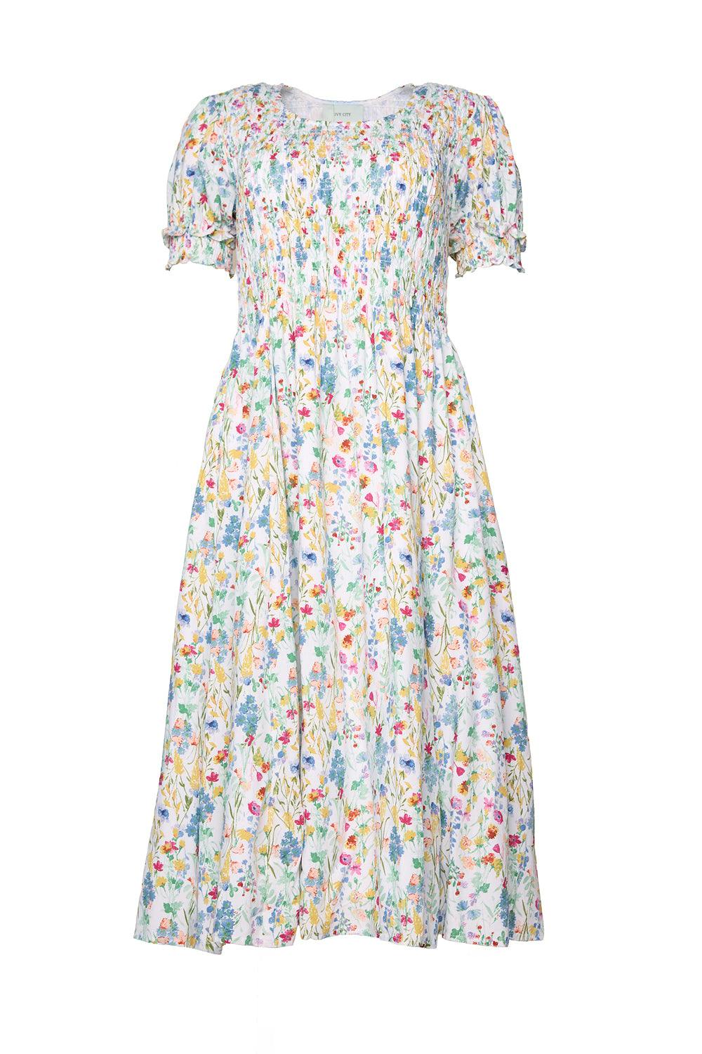 Amelie Dress in Floral Fields