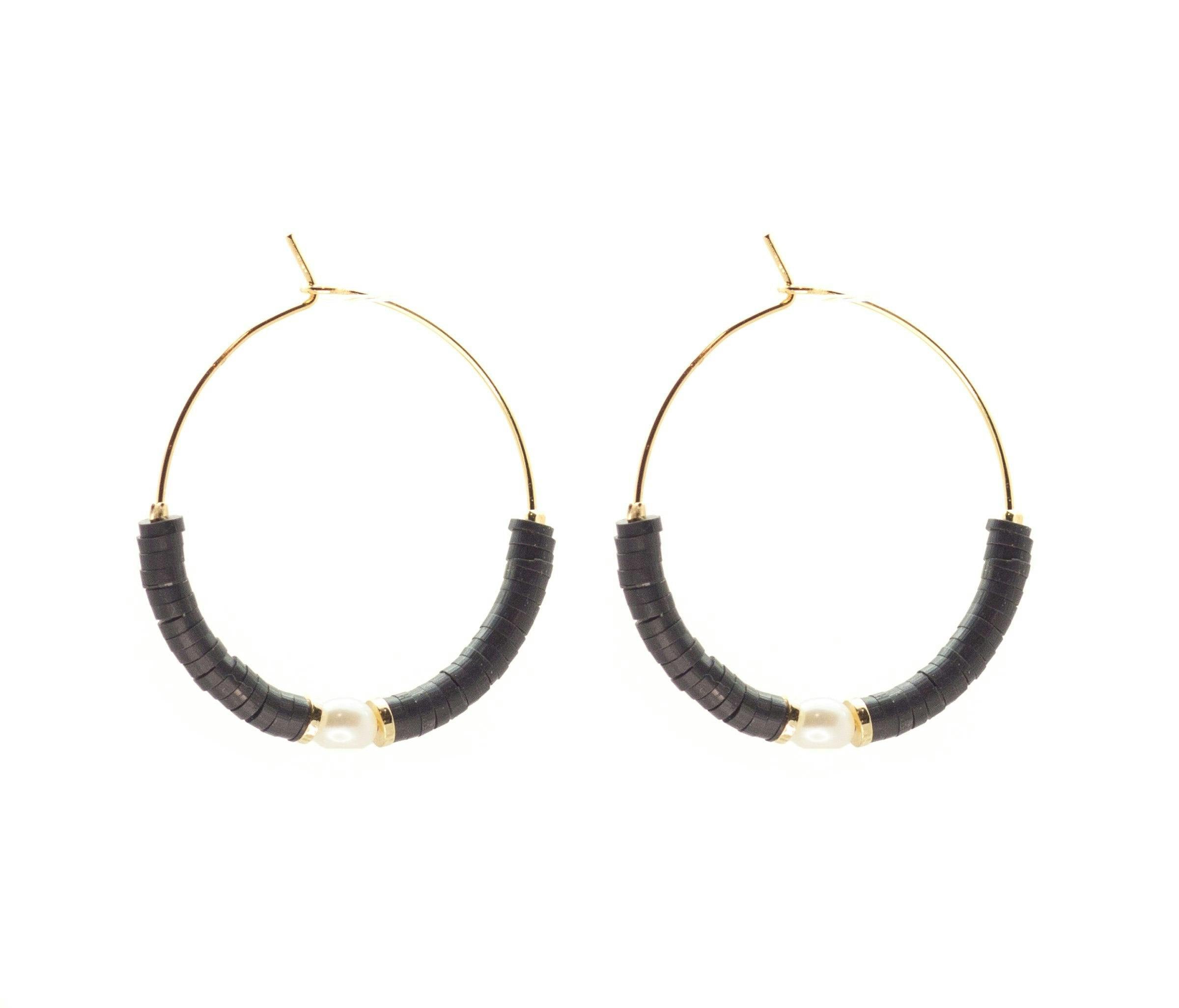 Windansea Hoops ~ Salty Shells