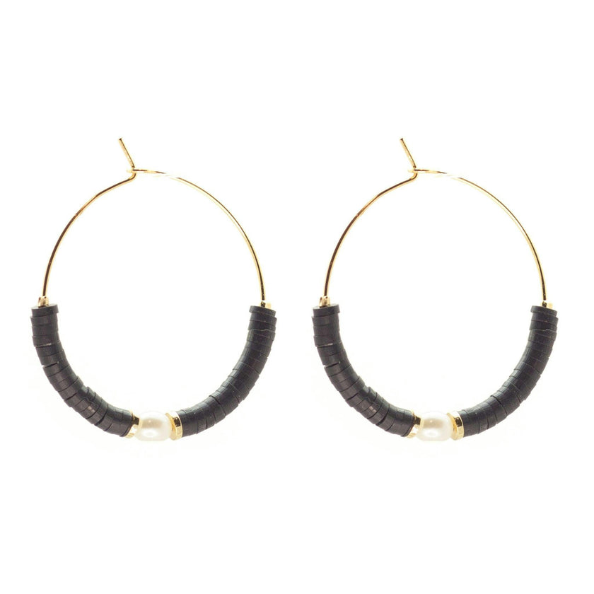 Windansea Hoops ~ Salty Shells