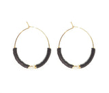 Windansea Hoops ~ Salty Shells