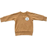 Girl's Raglan Sweatshirt Slate Daisy