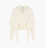 The Amal Cardigan - Antique White