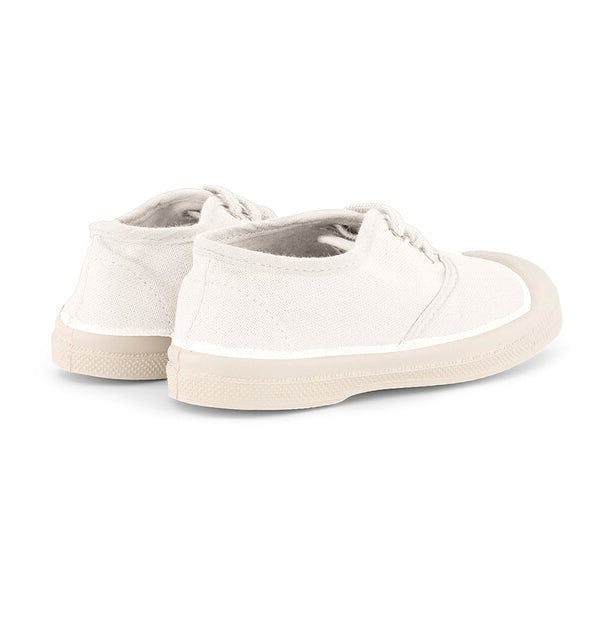 BENSIMON Kids -  Laces Tennis Shoes - White