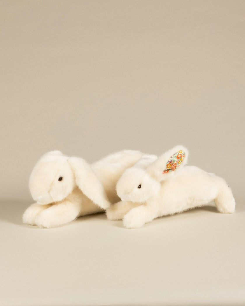 Martin the Rabbit | Beige | Orange Liberty Print