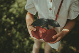 Nanoe Fruit Cherry Classic Leather Purse