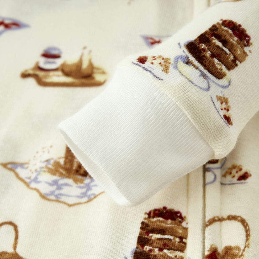 Picnic Organic Cotton Zipper Pajama