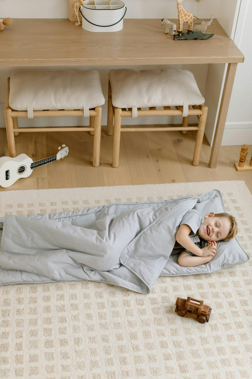 Organic Toddler Nap Roll-N-Rest Mat Set