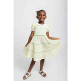 Stripe Dress With Flowers