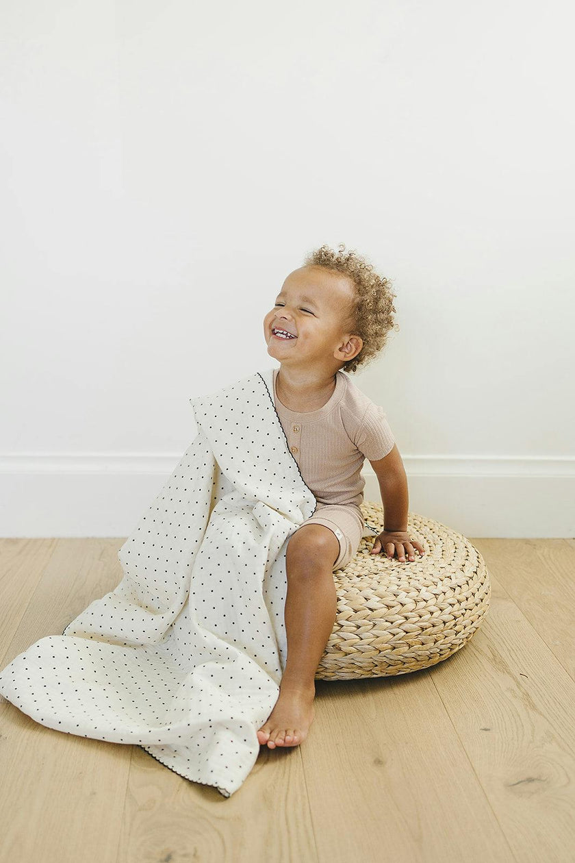 Muslin Blanket- Polka