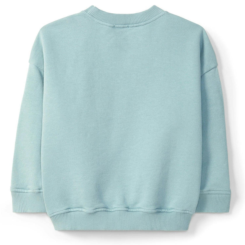 LARANJINHA Sailing Day Sweatshirt - Petrol Blue