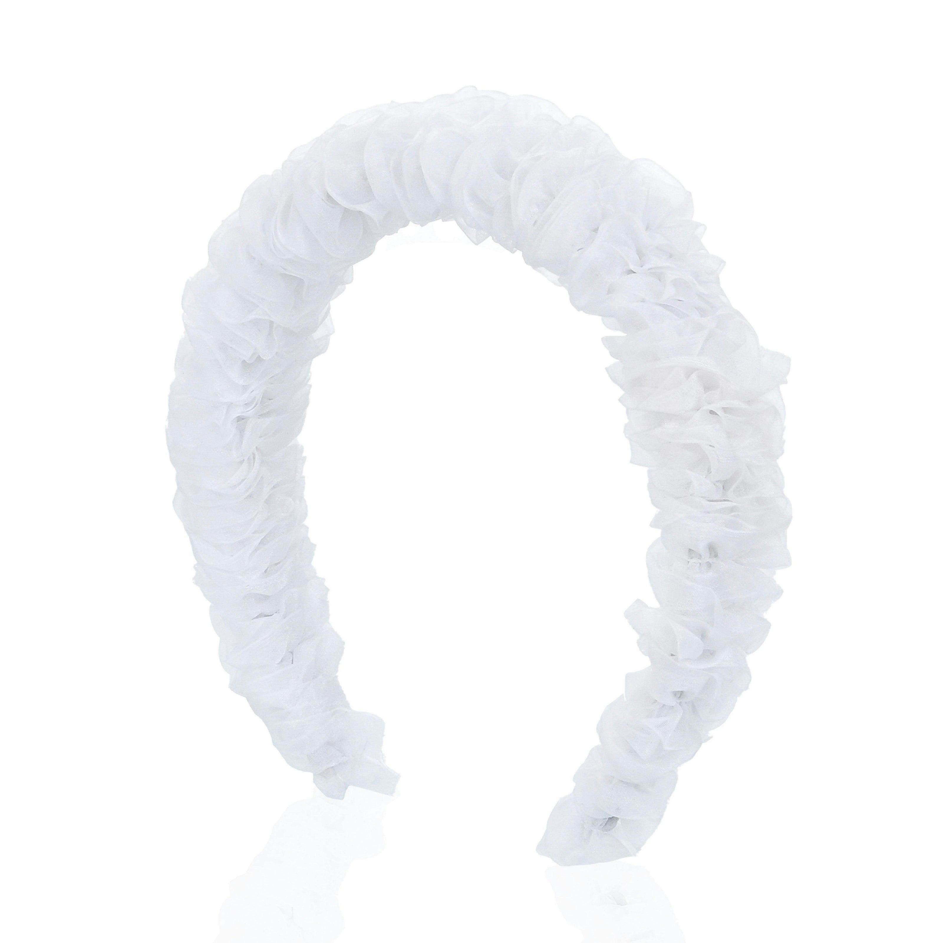Ruffled Sheer Headband