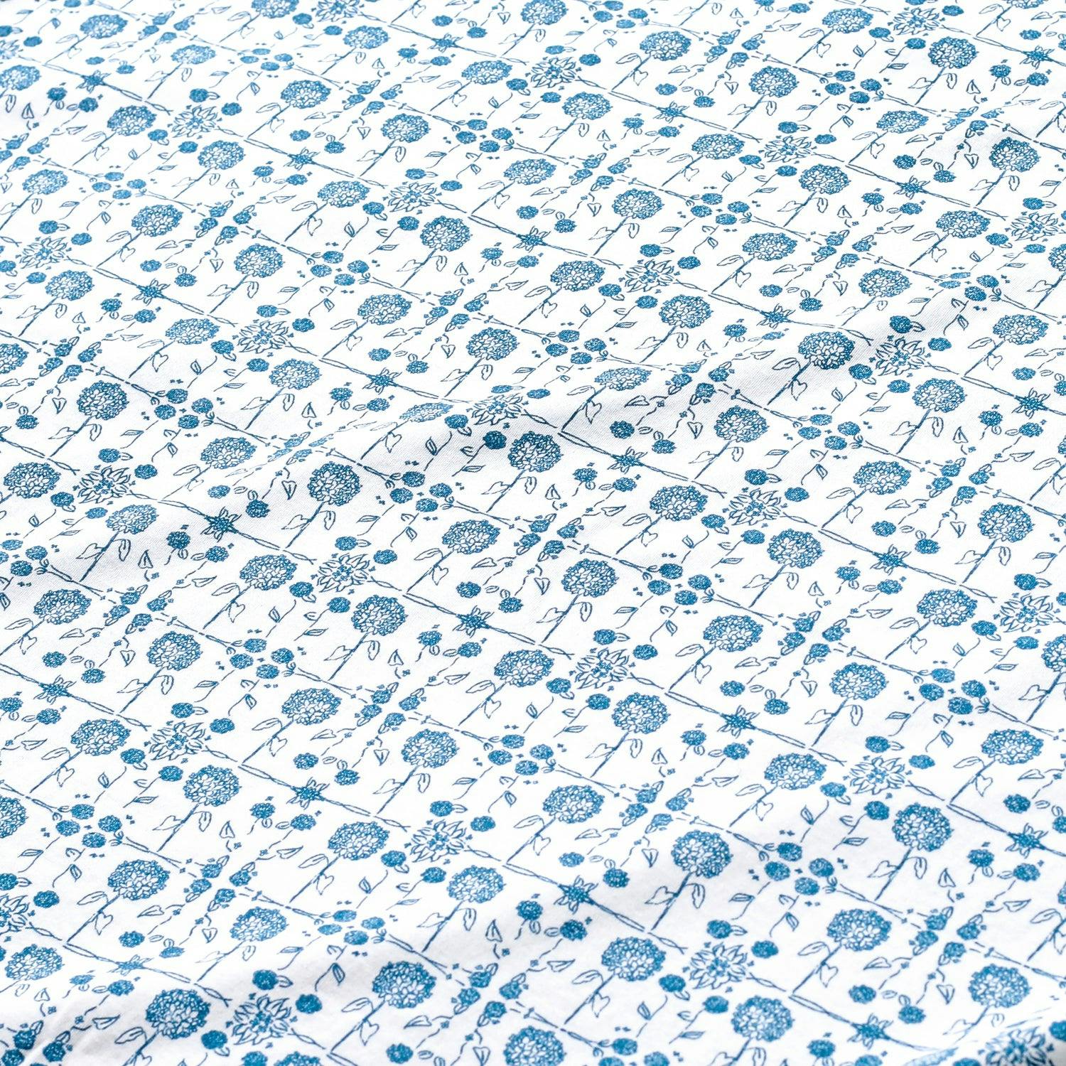 Blue Hydrangeas Snap Baby Onesie
