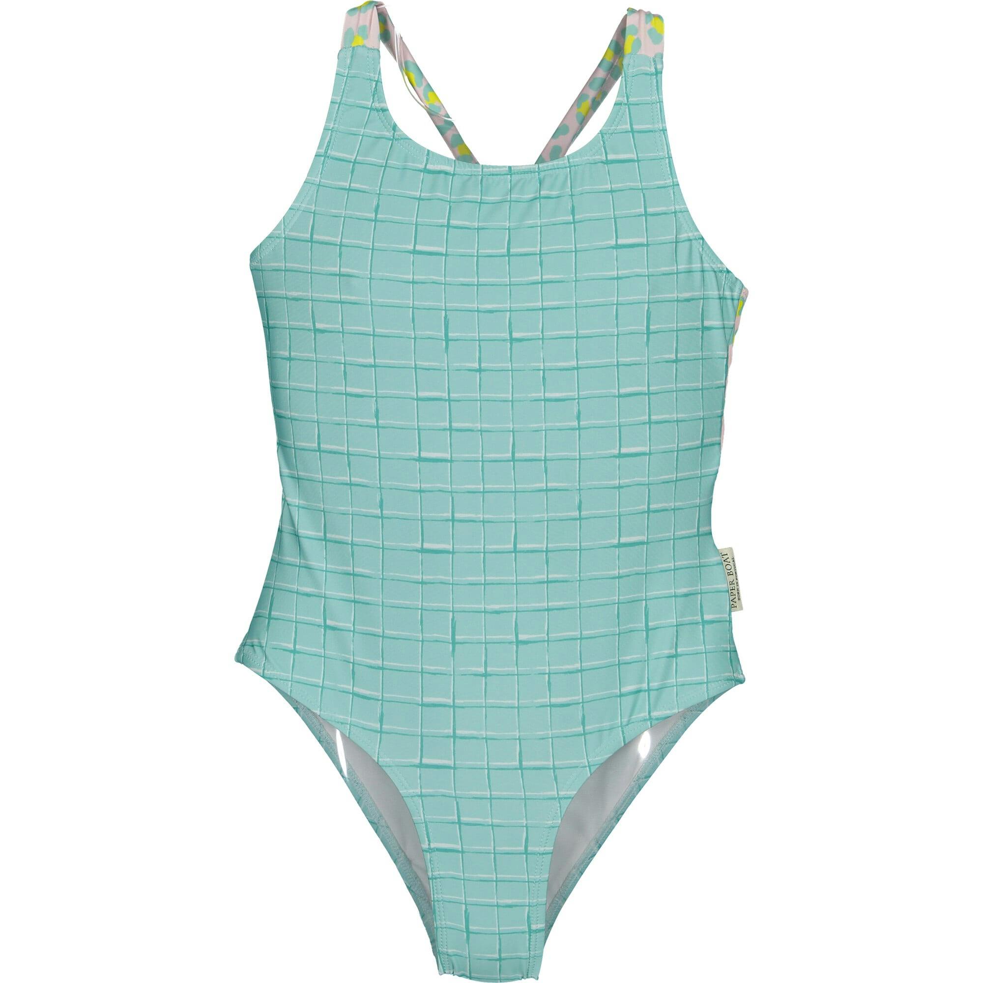 Water and candy animal dots swimsuit