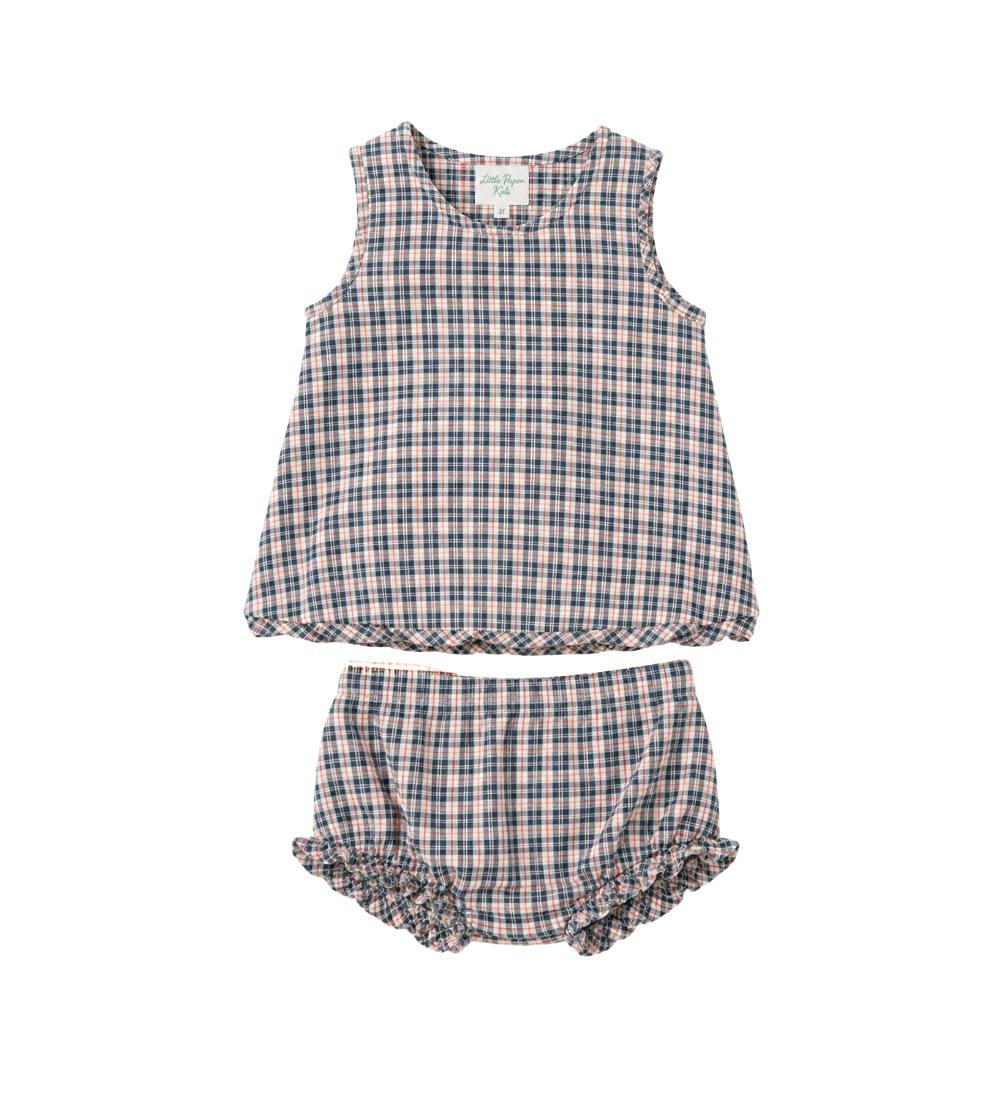 Ellie Set - Americana Plaid