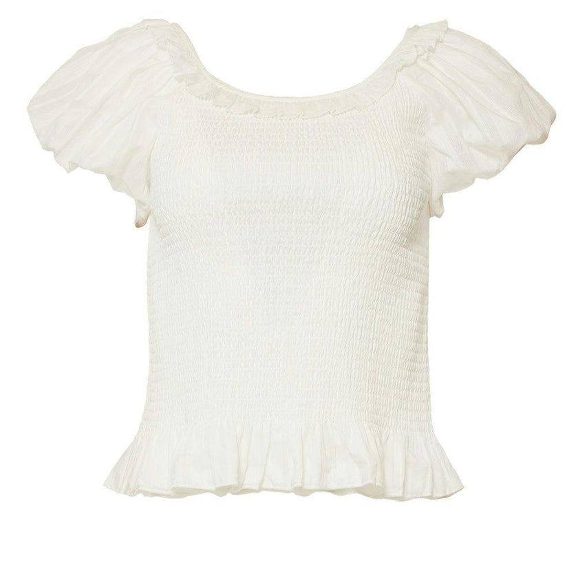 Annalise Top in Reverie Dobby