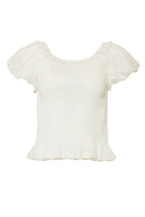 Annalise Top in Reverie Dobby