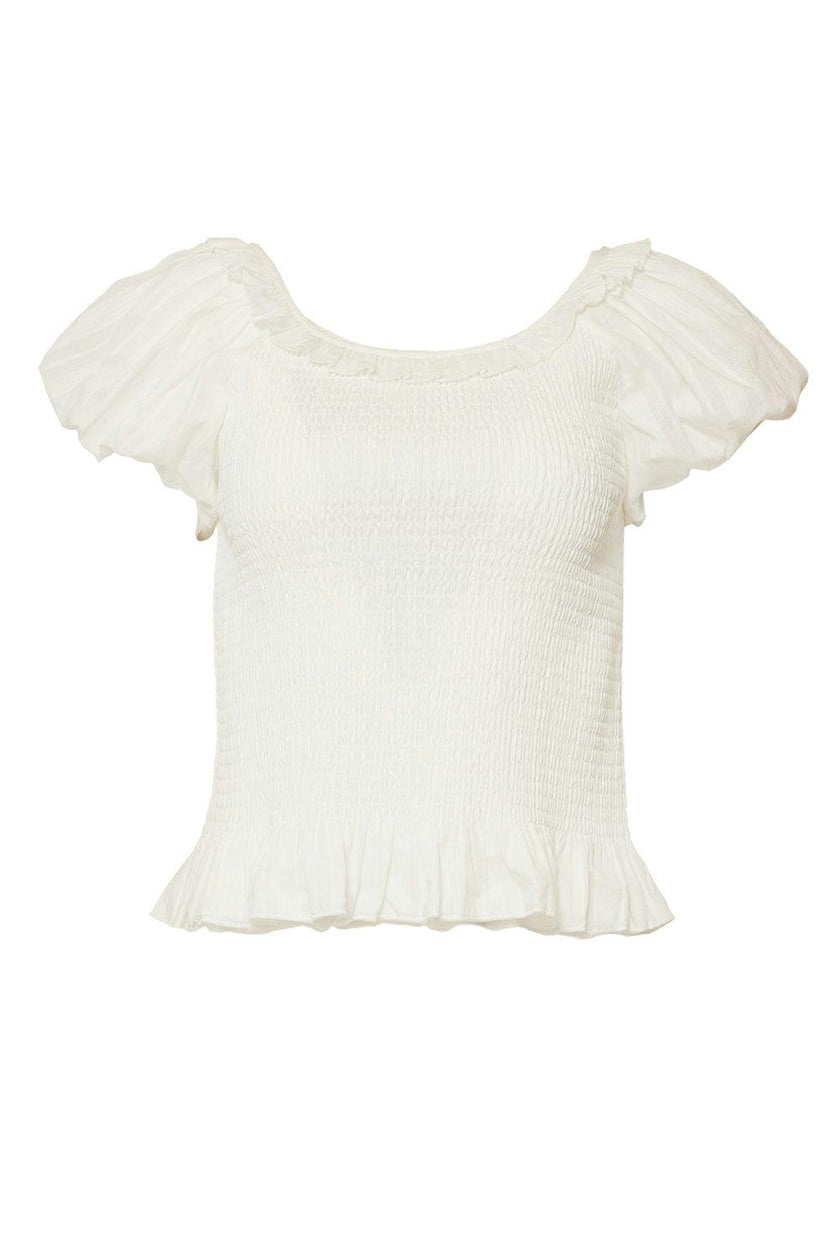 Annalise Top in Reverie Dobby