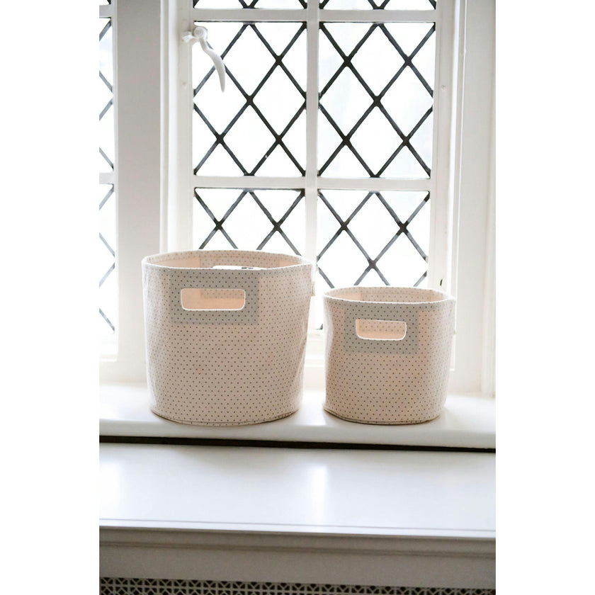 Printed Basket Pint - Pin Dot Sea