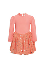 Gleam Coral Tutu Dress