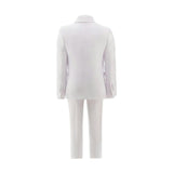 White Shawl Lapel Suit
