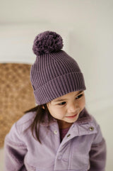 Baby & Kid's Knit Pom Hat