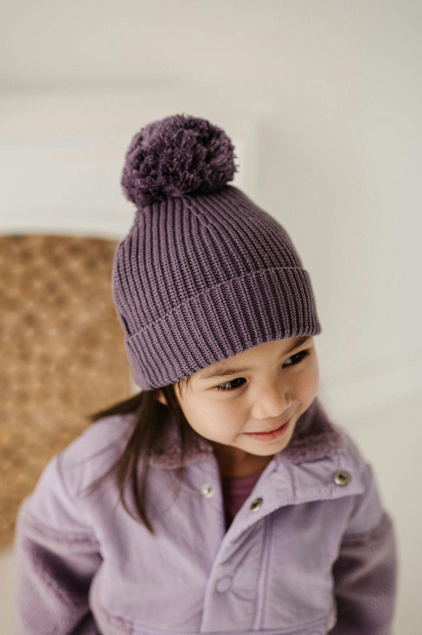 Baby & Kid's Knit Pom Hat
