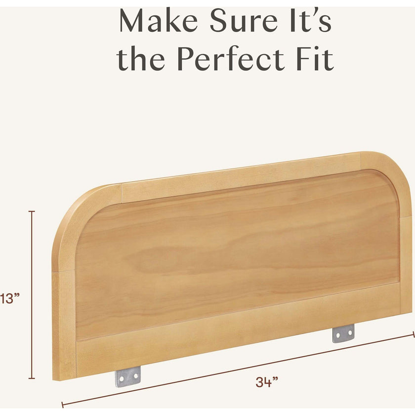 Twin/Full Bed Guardrail in Honey