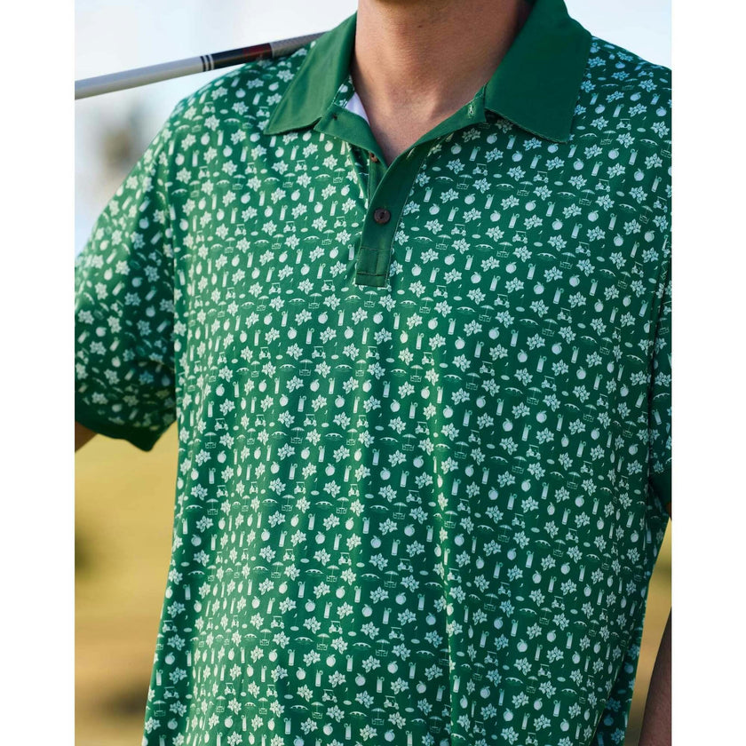 The Green Placket - Golf Shirt