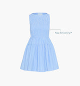 The Cosima Mini Nap Dress - Blue Stripe