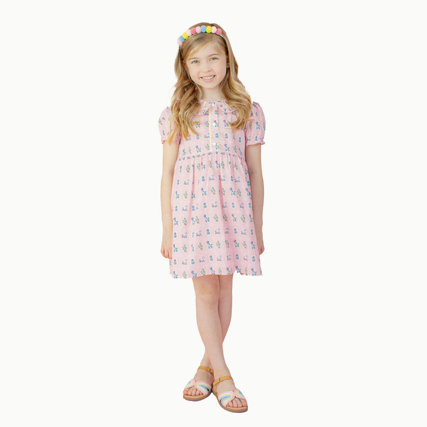 Rick Rack Dress in Poodle