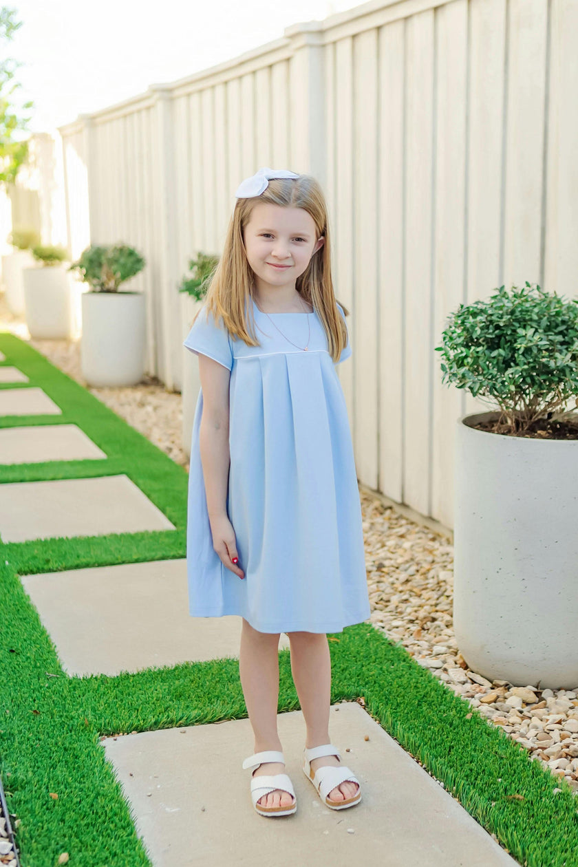 Lizzy Girls' Dress Light Blue