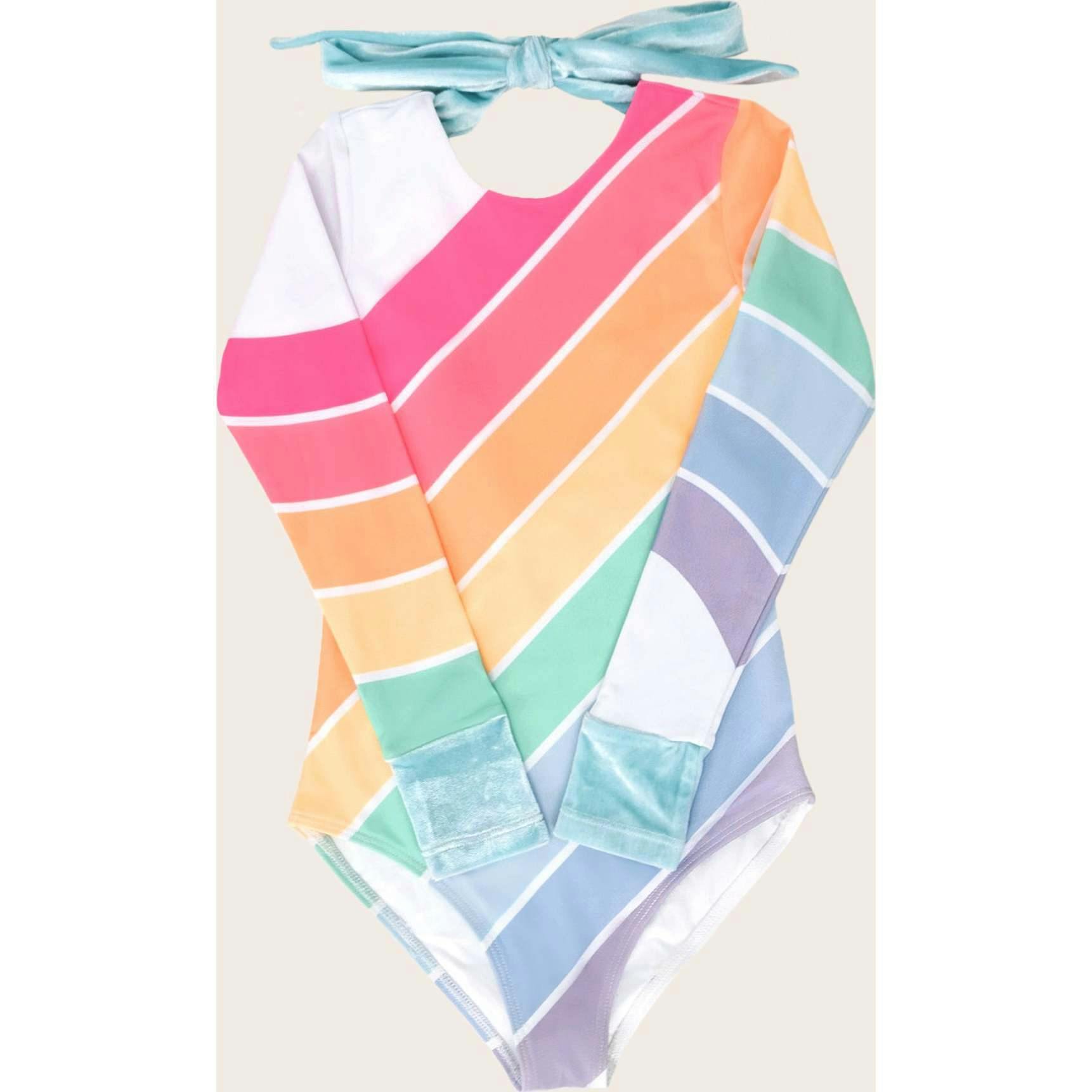 Playa Del Rey Rainbow One Piece Long Sleeve