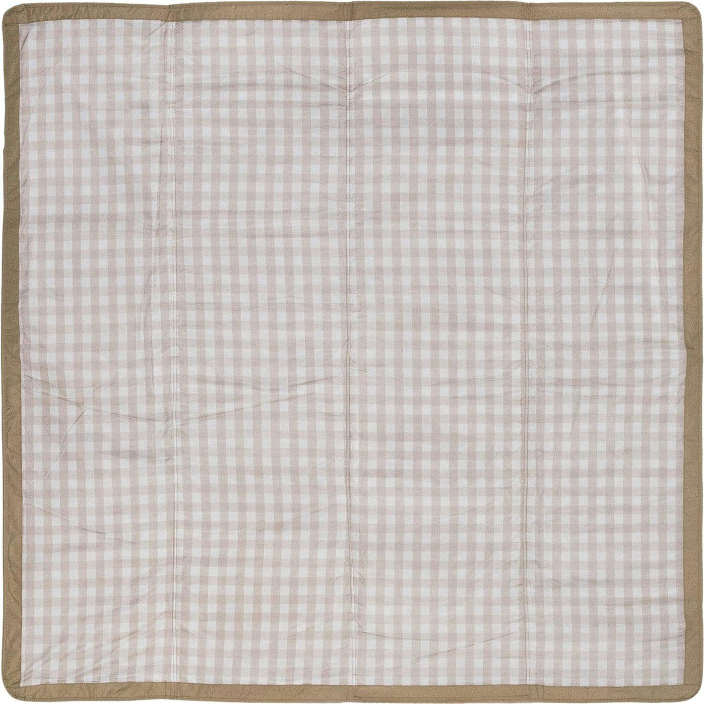 Outdoor Blanket - Beige Buffalo Check