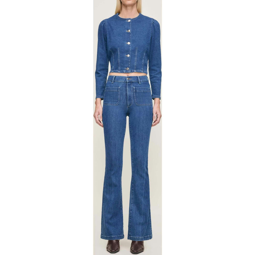Bridget Boot High Rise Instasculpt™ 33" Jeans Blue Water