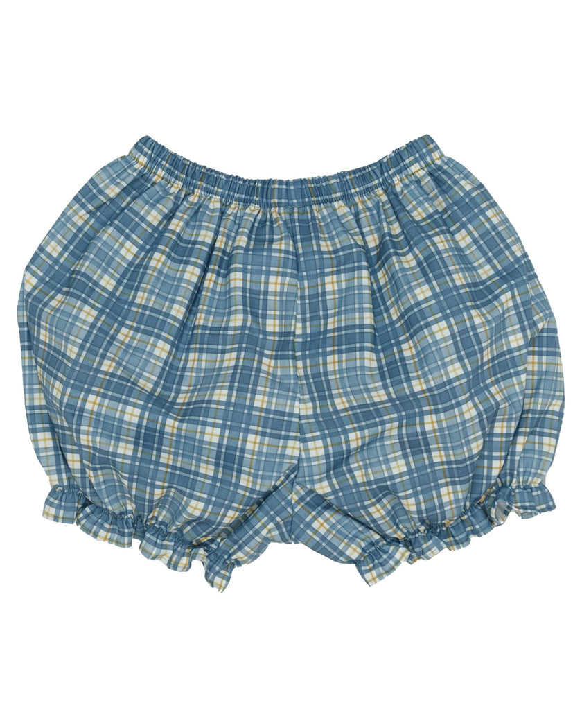 Stella Bow Dress in Marta Plaid