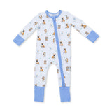 Bestie Dogs Blue - Convertible Romper