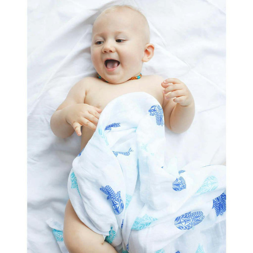 Organic Cotton Muslin Swaddle